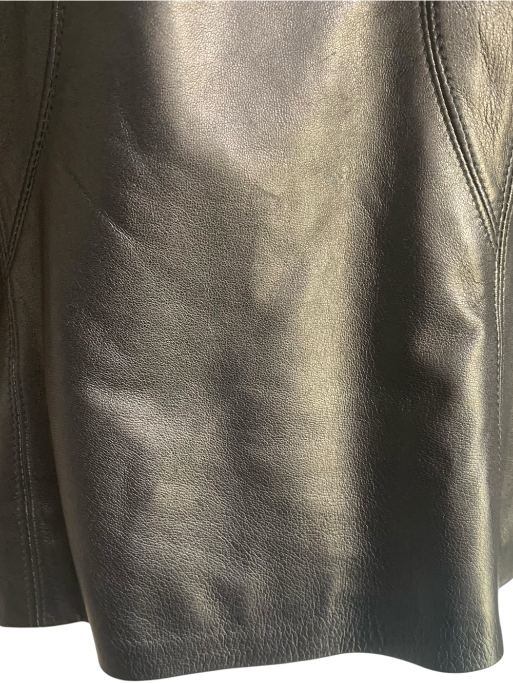 Danier Leather Jacket Black Blazer Tailored Taper 90's-2000s Timeless Classic L - Picture 11 of 16